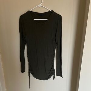 Apt. 9 Olive Green Long Sleeve Top